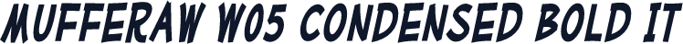 Mufferaw W05 Condensed Bold It