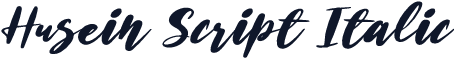 Husein Script Italic