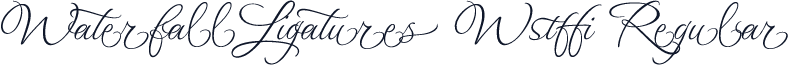 WaterfallLigatures W90 Regular