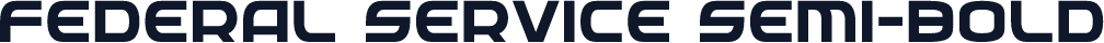 Federal Service Semi-Bold