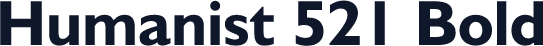 Humanist 521 Bold