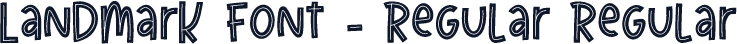 Landmark Font - Regular Regular