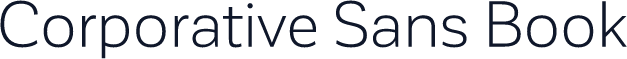 Corporative Sans Book