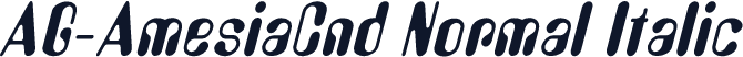 AG-AmesiaCnd Normal Italic
