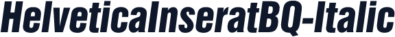 HelveticaInseratBQ-Italic