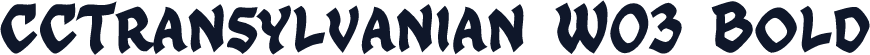 CCTransylvanian W03 Bold
