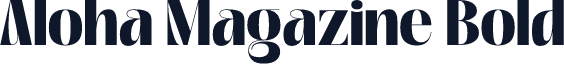 Aloha Magazine Bold