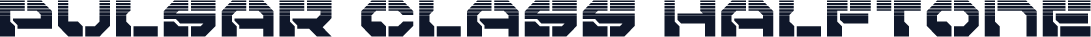 Pulsar Class Halftone