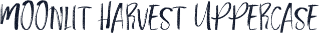 Moonlit Harvest Uppercase