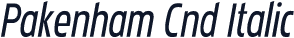 Pakenham Cnd Italic