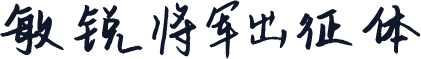 敏锐将军出征体