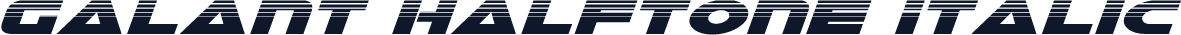 Galant Halftone Italic