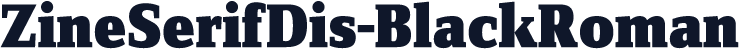 ZineSerifDis-BlackRoman