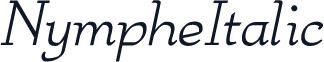 NympheItalic