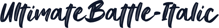 UltimateBattle-Italic