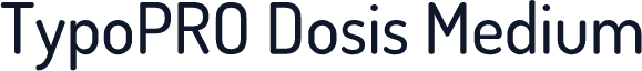 TypoPRO Dosis Medium
