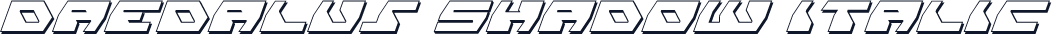 Daedalus Shadow Italic