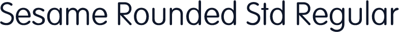 Sesame Rounded Std Regular