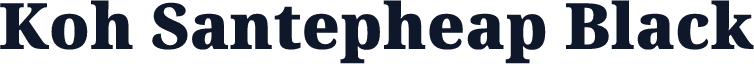 Koh Santepheap Black