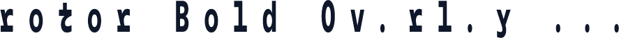 rotor Bold Overlay 315
