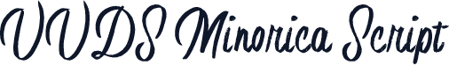 VVDS Minorica Script