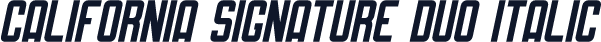 California Signature Duo Italic