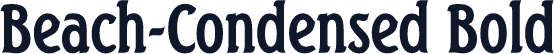 Beach-Condensed Bold