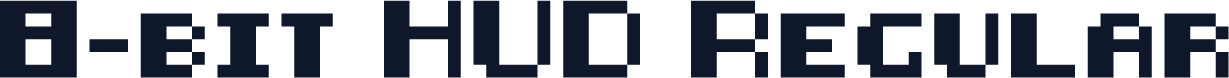 8-bit HUD Regular