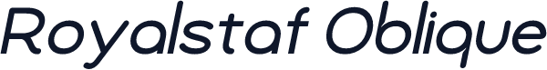 Royalstaf Oblique