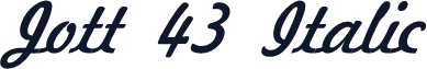 Jott 43 Italic