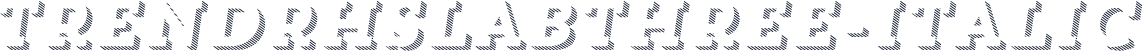 TrendRhSlabThree-Italic