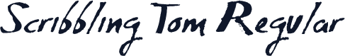 Scribbling Tom Regular