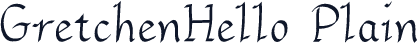 GretchenHello Plain