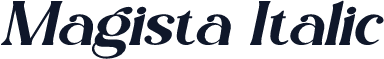 Magista Italic