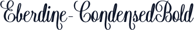 Eberdine-CondensedBold