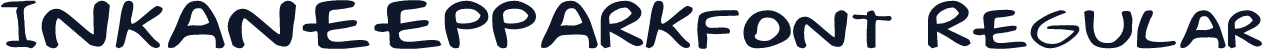 INKANEEPPARKfont Regular
