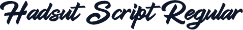 Hadsut Script Regular