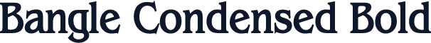 Bangle Condensed Bold