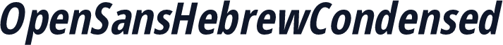 OpenSansHebrewCondensed