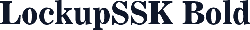 LockupSSK Bold
