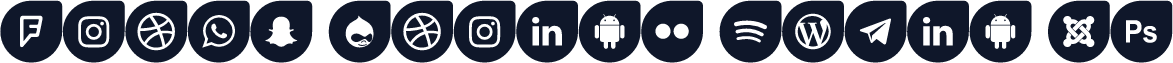 Icons Social Media 12