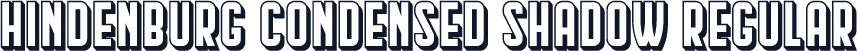 Hindenburg Condensed Shadow Regular
