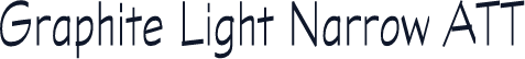 Graphite Light Narrow ATT