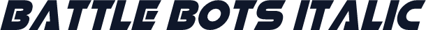 Battle Bots Italic