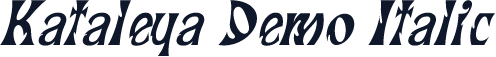 Kataleya Demo Italic