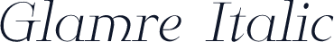 Glamre Italic
