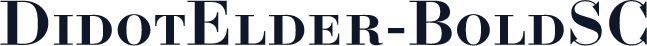 DidotElder-BoldSC
