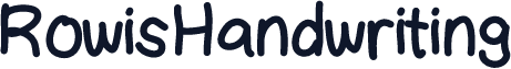 RowisHandwriting