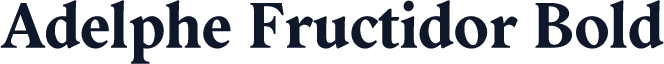Adelphe Fructidor Bold