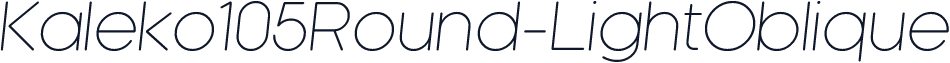 Kaleko105Round-LightOblique